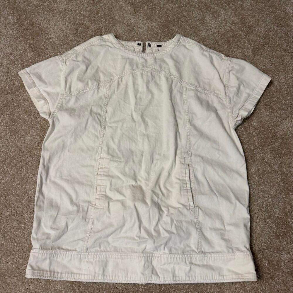 Free-people Women's White and Cream Dress
